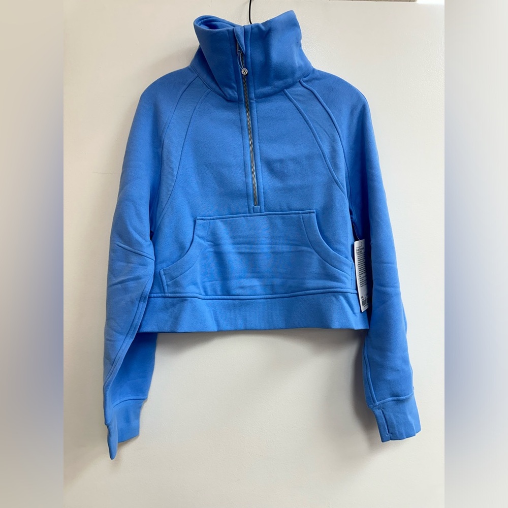 Lululemon Scuba Oversized Funnel-Neck Half Zip in Aero Blue (SEE DESCRIPTION)